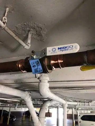 Copper pipe repair and valve work for Backflow Testing in Danielson